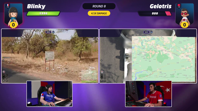 Blinky changes guess at the last second to score an insane 4999 at the GeoGuessr World Cup