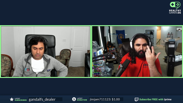 Esfand and dr. K communicate