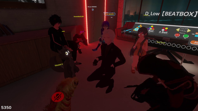 MurderCrumpet meets a professional beatboxer in Vrchat