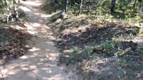Streamer finds Naked People on a hike trail, almost falls into lake, and finds fossils all in 30 seconds