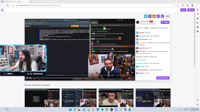 Moist on xQc Covering it up too