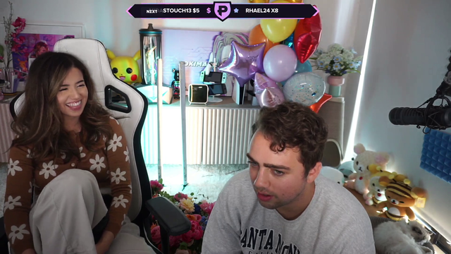 Mizkif and Pokimane do their best Destiny impression