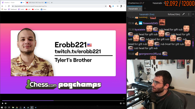 Hasan calls out Erobb. It's debate time.