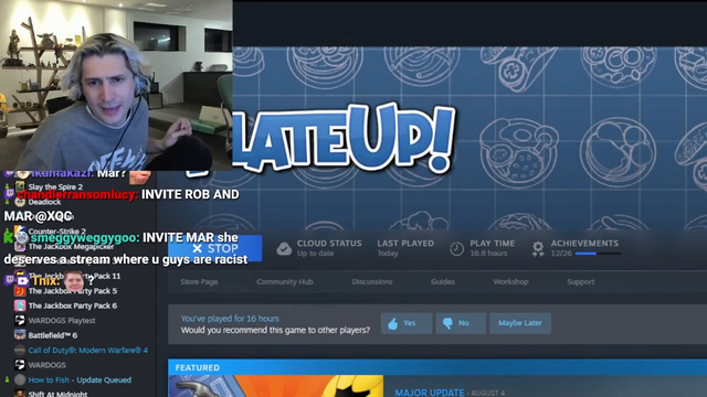 xQc forced by Twitch to take down vod due to GTA yet multiple other large streamer's vods are still up