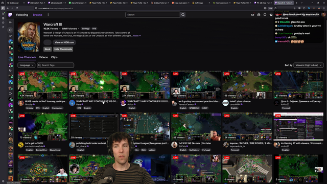 Grubby finds some original content