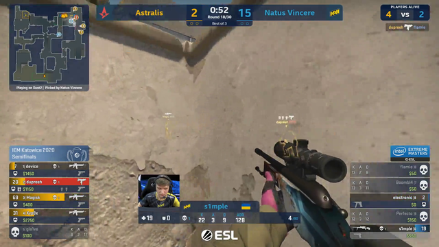 s1mple, if you do anything ridiculous now...
