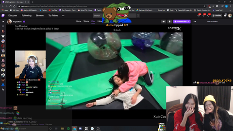 Daph and Kimi fight over Hachu