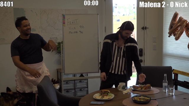 cyr rating Nick's burger