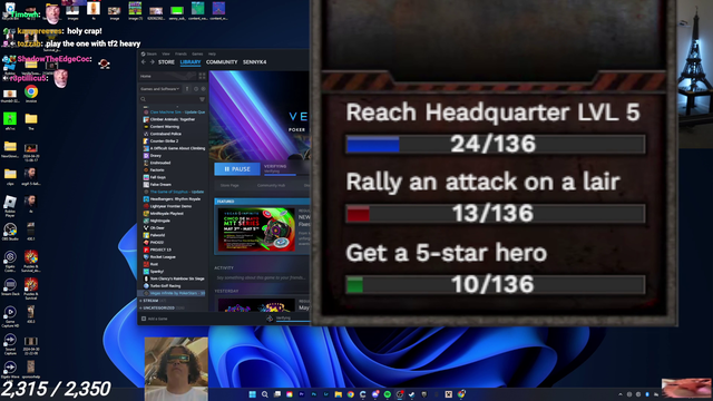 Senny gets a surprise guest during his stream