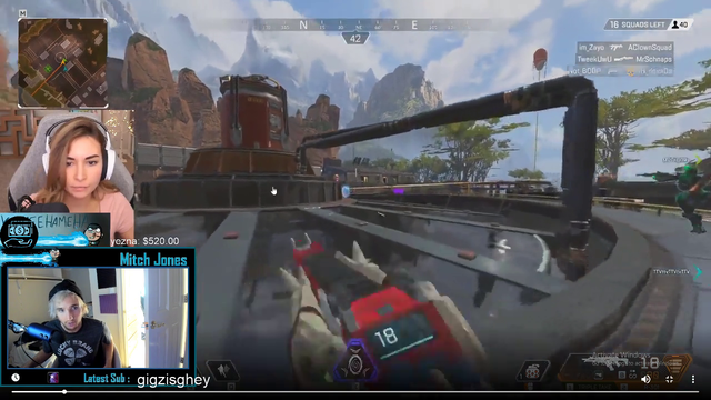 Mitch on Alinity yeeting her cat