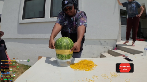 watermelon goes boom