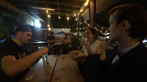 simp tries vodka for the first time