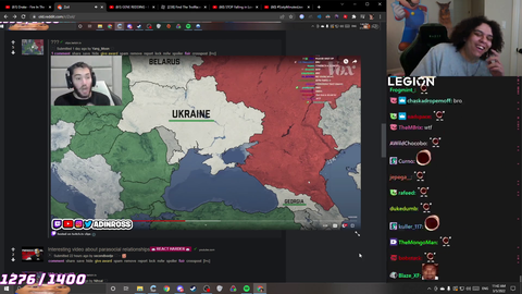 Big kanye invade zoil's chat