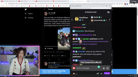 Pokimane talks about big streamers playing Activision-Blizzard games