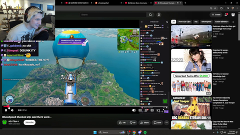 xQc slows down his Nikocado Avocado clip with iShowSpeed to prove his innocence, just to end up making it worse 