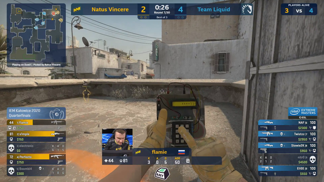 s1mple 1v4