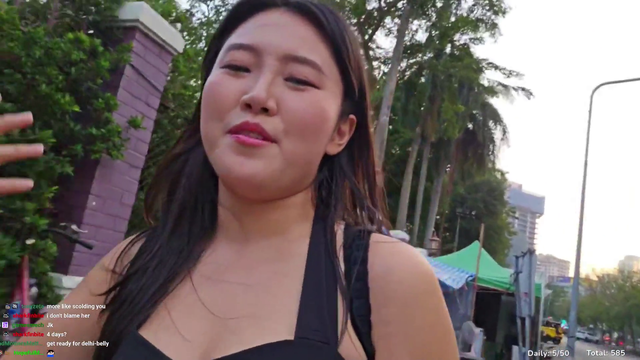 the most supportive mom called to Yuggie after a hot tub stream