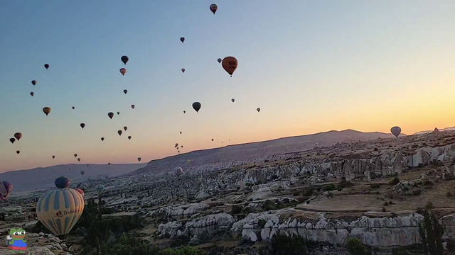 Hot air balloon operator silences woman :)
