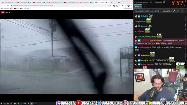 a viewer answers hasan's question about the eyes of hurricanes