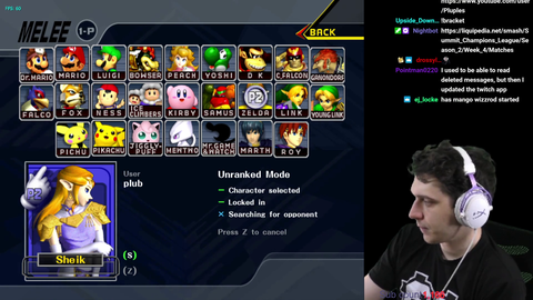 Plup finds a unique player on online Melee