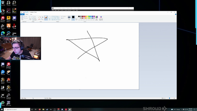 Making a star is hard for Shroud...