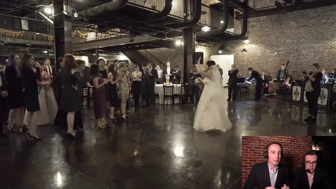 Bouquet Toss at Montecristo's Wedding