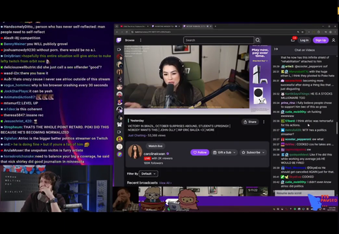 CarolineKwan & Chat weighs in on Atrioc