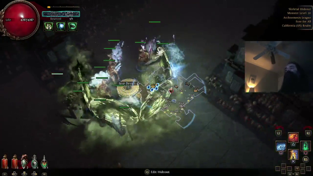 Aris planning his build's specialization