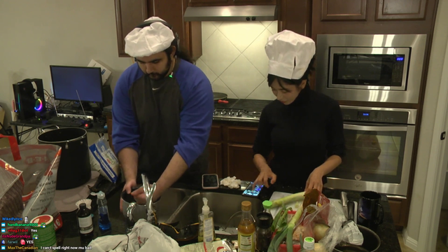 Jinny questions Esfand's rice cleaning technique.