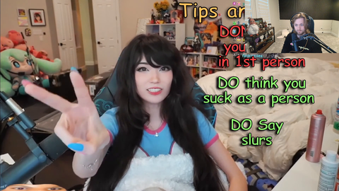 Emiru lists helpful slurs