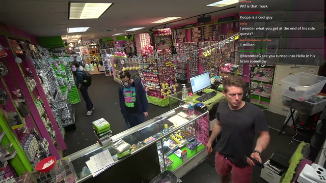 Attempted Shoplift at Pink Gorilla Games