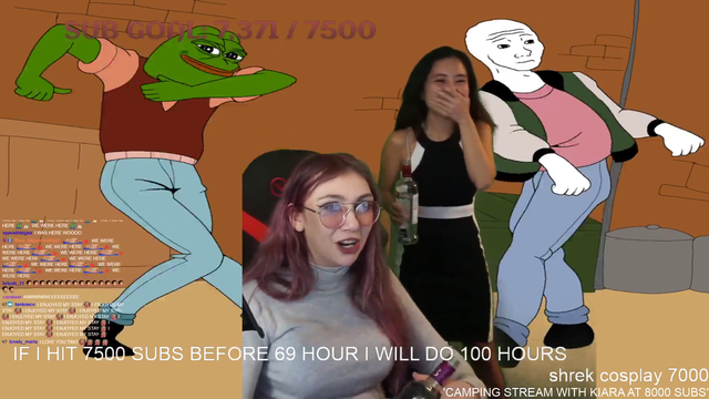 JustaMinx completes 69 hr stream