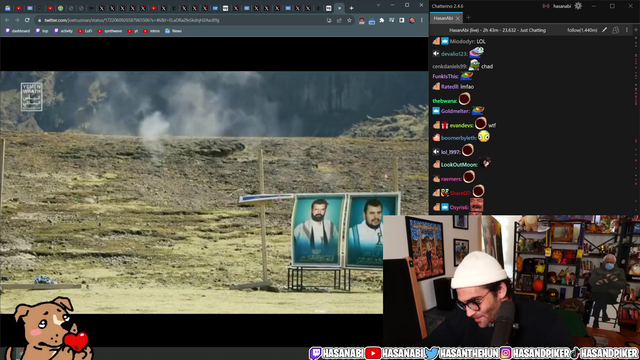 Hasan claims Houthi’s are “trying their best” and watches another propaganda video on stream