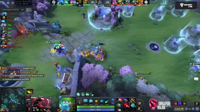 Player in major Dota tournament has had enough, after getting BM tipped all game long
