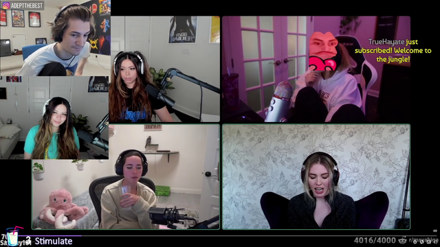 Adept exposes her boyfriend xQc for shitting his pants OMEGALUL REAL