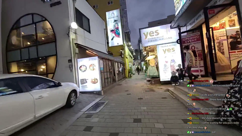 Pokimane spotted in Seoul