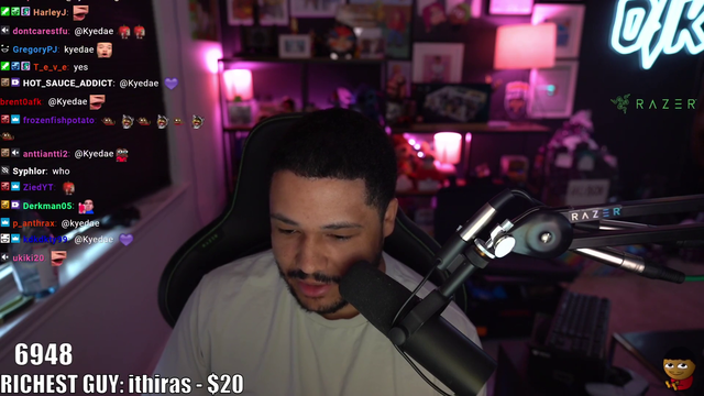Kyedae Makes a Rare Appearance in NMP's Chat