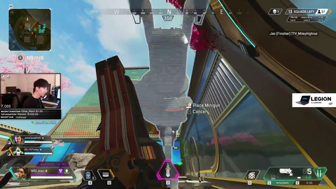 Apex Legends flying minigun exploit (featuring 39Daph)