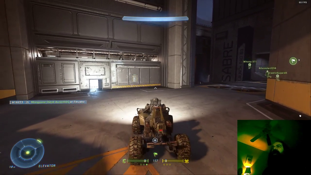 Aris figures out the car controls
