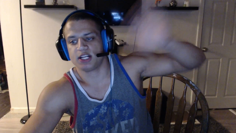 Tyler1 Has Mice in His House (18s, Look at the Chair)