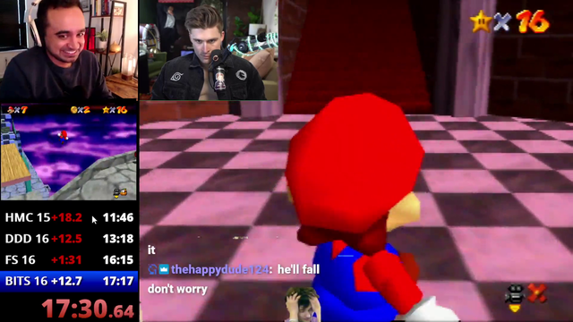 Ludwig gives hair styling advice to Squeex