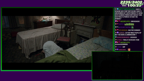 Kaceytron has been re-streaming full movies for the past 6 hours while no one is on the stream