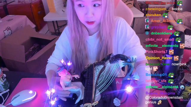 Hachu receives gift with certain enhancements