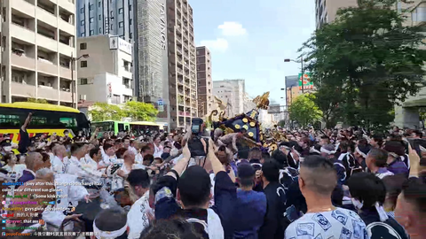 Yakuza festival in Japan
