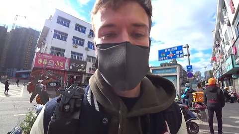 When you see someone cough in China.