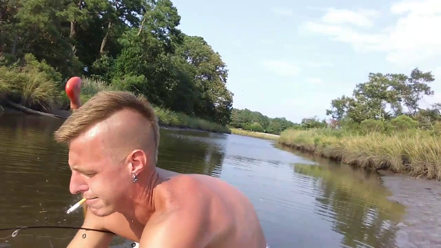 Alec accidentally catches a mean Snapping Turtle while fishing!