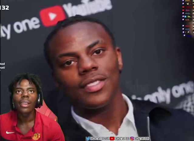 Speed gets confused about why his face has been turned into a meme