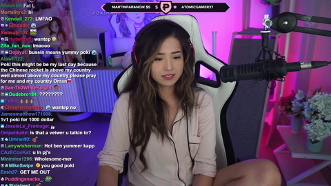 Pokimane talks to Mizkif about his problems