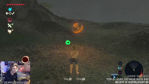 xQc's BOTW gameplay is like a car crash you can't look away from