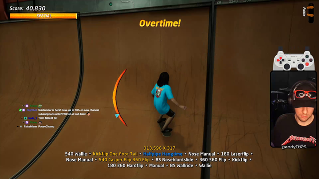 AndyTHPS hits over 100 million
